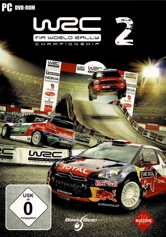 WRC 2: FIA World Rally Championship box art for Playstation 3